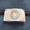 Hermes Made In Italy Short Sleeve Polo Shirt S Charcoal Gray Men's Used