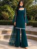 Salwar Kameez Pakistani Indian Wedding Party Wear Bollywood Sharara Palazzo Suit