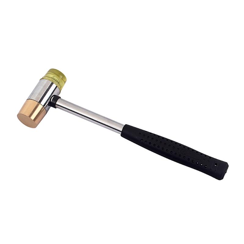 26mm Guitar Fret Hammer, Guitar Luthiers Double Headed Luthier Tool Fret Guitar Tool Fretwork Mallet Fret Rubber Hammer жёлтый