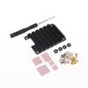 Aluminum Heatsink For CM4 Board Enhanced Reserved Hole Design With Installation Tool For Efficient Heat Dissipation