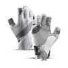 Breathable Anti-Slip Fingerless Gloves for Fishing and Cycling