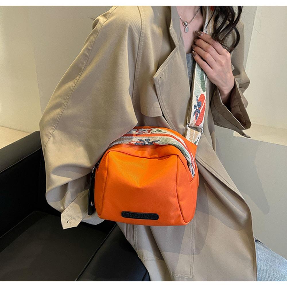 New shoulder fashion bag women's bag crossbody bag spring women's bag canvas bag versatile women's oxford cloth shell
