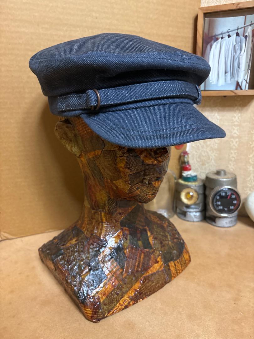 

[USED] Denim work cap (one wash)