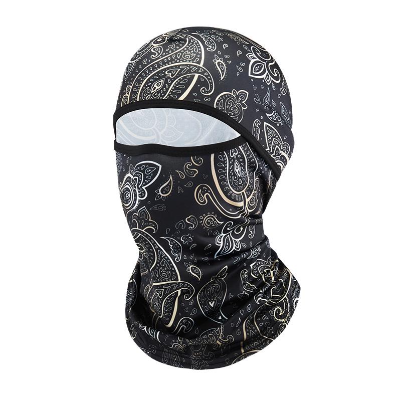 Eis-Seide UV-Schutz Motorrad-Gesichtsmaske für Damen & Herren - Sommer Wind- & Sandabweiser für Radfahren, Angeln und Outdoor-Aktivitäten