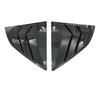 Rear Quarter Window Louvers for Wild Horse Style Car: Quick Install Exterior Decoration