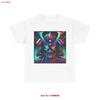 Adult T Shirt Neon Punk Samurai Helmet Artwork 8k Vintage Stretched Homme Streetwear Stylish Comfortable Vintage