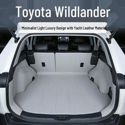 Full Coverage Trunk Mat Set for Toyota RAV4: Complete Interior Decoration for Tail Box