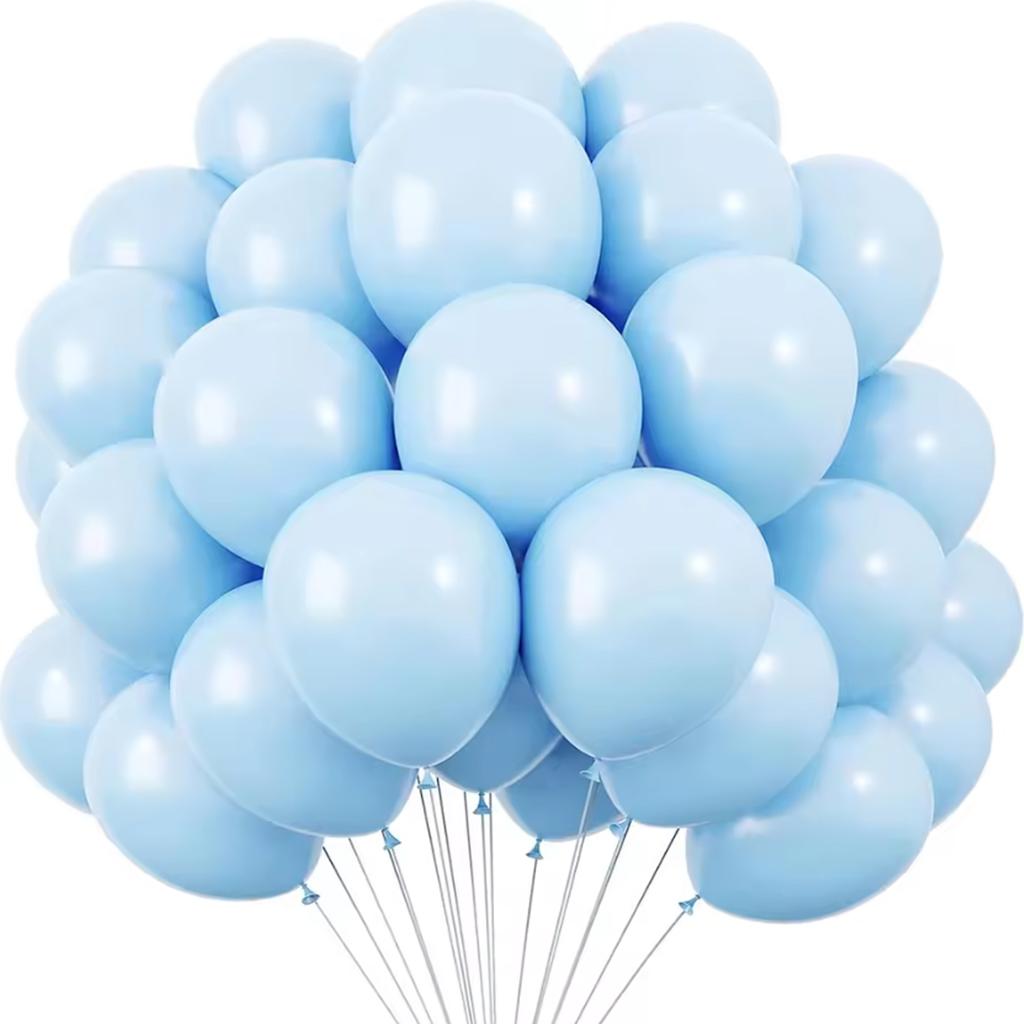 5/10/12 Zoll 10/20/30 Stück Babyblau Latexballons Rot Grün Weiß Sand Hochzeitsdekoration Globos Babyparty Geburtstagsfeier Dekoration