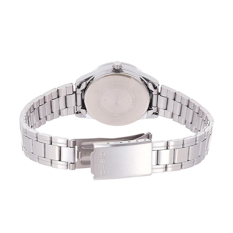 Casio STANDARD Series, Fashion, Business, Retro, Literary and Versatile, Classic Hands, Quartz Movement, Stainless Steel Strap, Japanese LTP-V005D-4B