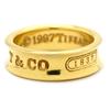 Tiffany & Co - 1837 NarrowRing ring 18K Yellow Gold #10(JP Size) Array