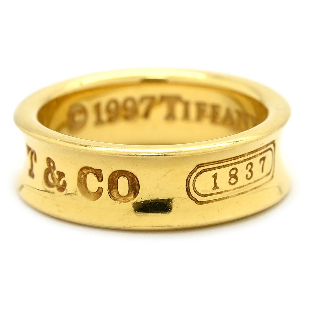 Tiffany & Co - 1837 NarrowRing ring 18K Yellow Gold #10(JP Size) Array