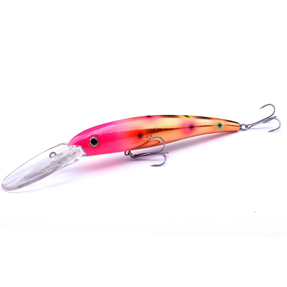 Trolling Minnow Fishing Lures 160mm 22g Deep Diving Jerkbait Artificial Hard Bait Floating Wobblers for Pike Saltwater