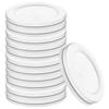 12x Lid for Jar Container Cup Mug for Yogurt Desserts 6.8cm 300ml