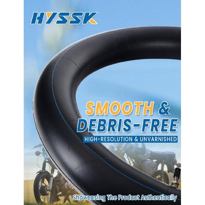Premium Hyssk 2.75/3.00-12" Motorcycle Inner Tube For 80/100-12 SSR Dirt Pit Bike Rear Tire