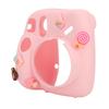 Instant Camera Lightweight Cover With Shoulder Strap Soft Silicone Protective Case For Instax Mini