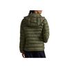 Polo Ralph Lauren Waterproof Foldable Hooded Quilted Cotton Jacket Women jackets Olive-Green 211958932-007