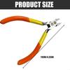 F26C Carbon Steel Precisions Cutting Pliers for Model Assembly and DIY Craft Projects Ergonomic Designs for Comfortable Grip