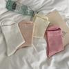 Breathable Seamless Women's Socks, Solid Color, Loose Cuff, Antibacterial, Anti-Pilling, Ideal for Spring/Autumn and Postpartum.