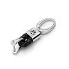 Valve Stems Caps Metal/Leather Car Styling Keychain For VW Volkswagen Golf Polo Passat Touran Jetta Key Chain Rings Accessories MF4