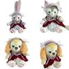 AXLUCE Linabelle Gelatoni Stella Lou Cookie Ann S size dress clothes costume plush doll not included plush clothes (red)