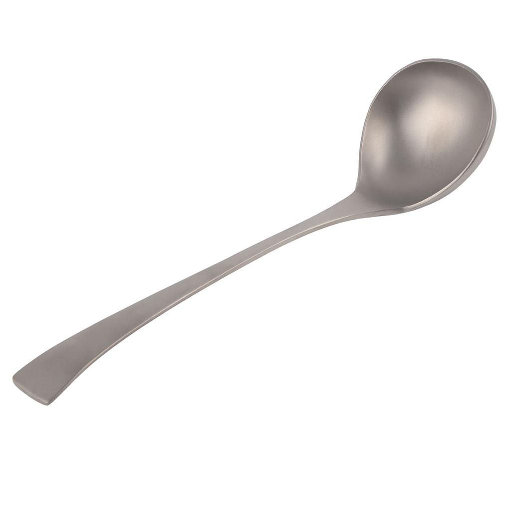Titanium Long Handle Spoon with Large Bowl Portable Soup Spoon for Camping Backpacking