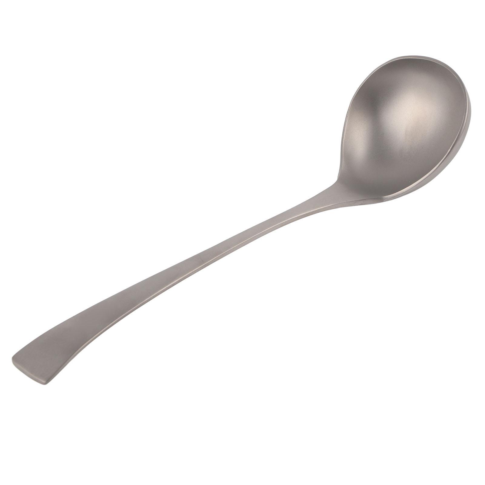 

Titanium Long Handle Spoon with Large Bowl Portable Soup Spoon for Camping Backpacking