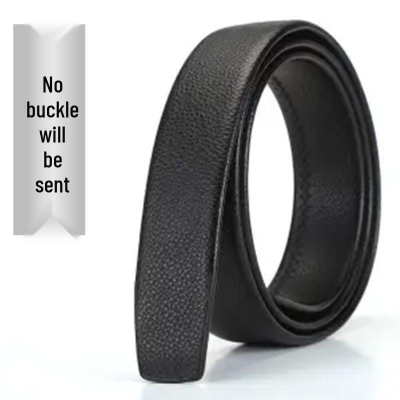 When Fortune Strikes: Stylish Men's Automatic Buckle Belt - Trendy, Versatile, and Perfect for Business Attire