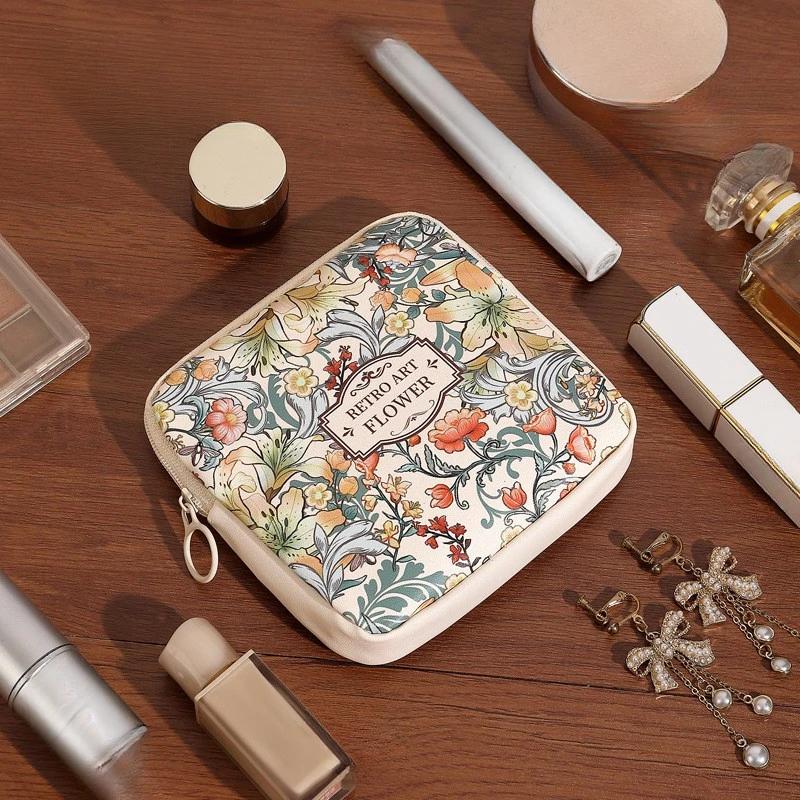 Period Bag Menstrual Cup Pouches Sanitary Napkin Storage Bags Portable Feminine Care Pouch Nursing Pad Holder Tampon Bags