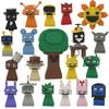 Sprunki Building Blocks Action Figure Model Toys Decoration Game Peripheral