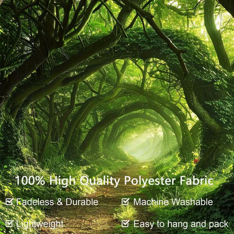 

Enchanted Forest Path Tapestry Tree Arch Nature View Wall Art for Aesthetic Home Decor 47.2x31.5inch/120*80cm