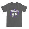 Summer The Tinas Printed Men's T-Shirt Cotton Tee O Neck Women Short Sleeve High Quality Sport Tops Casual Oversize Streetwear