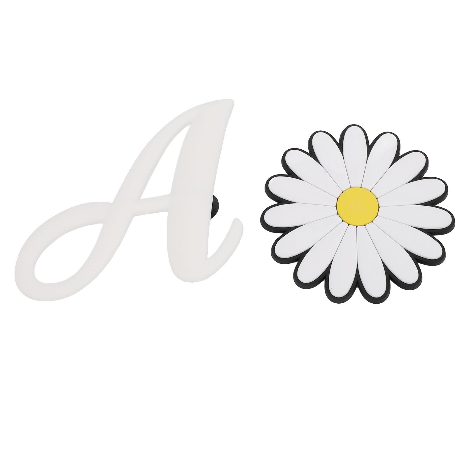 

2 шт. Пляжная сумка Декоративные подвески Силиконовые подвески-буквы Декоративные аксессуары с буквенными надписями