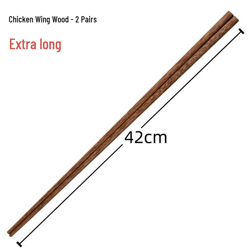 New Year's High-Temperature Resistant Extended Chopsticks for Frying and Hot Pots - Anti-Mold Household Utensil