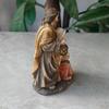 Handmade Holy Family Statues Painted Religious Sculptures Creative Christ Figurine  Home Decor
