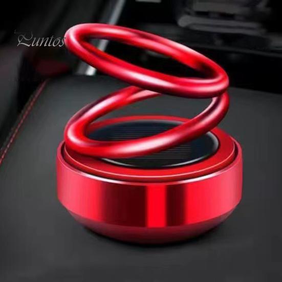 Difuzor de aromoterapie de parfum pentru mașină cu energie solară Odorizant de aer cu rotație de 360 ​​de grade Decor interior pentru bordul auto