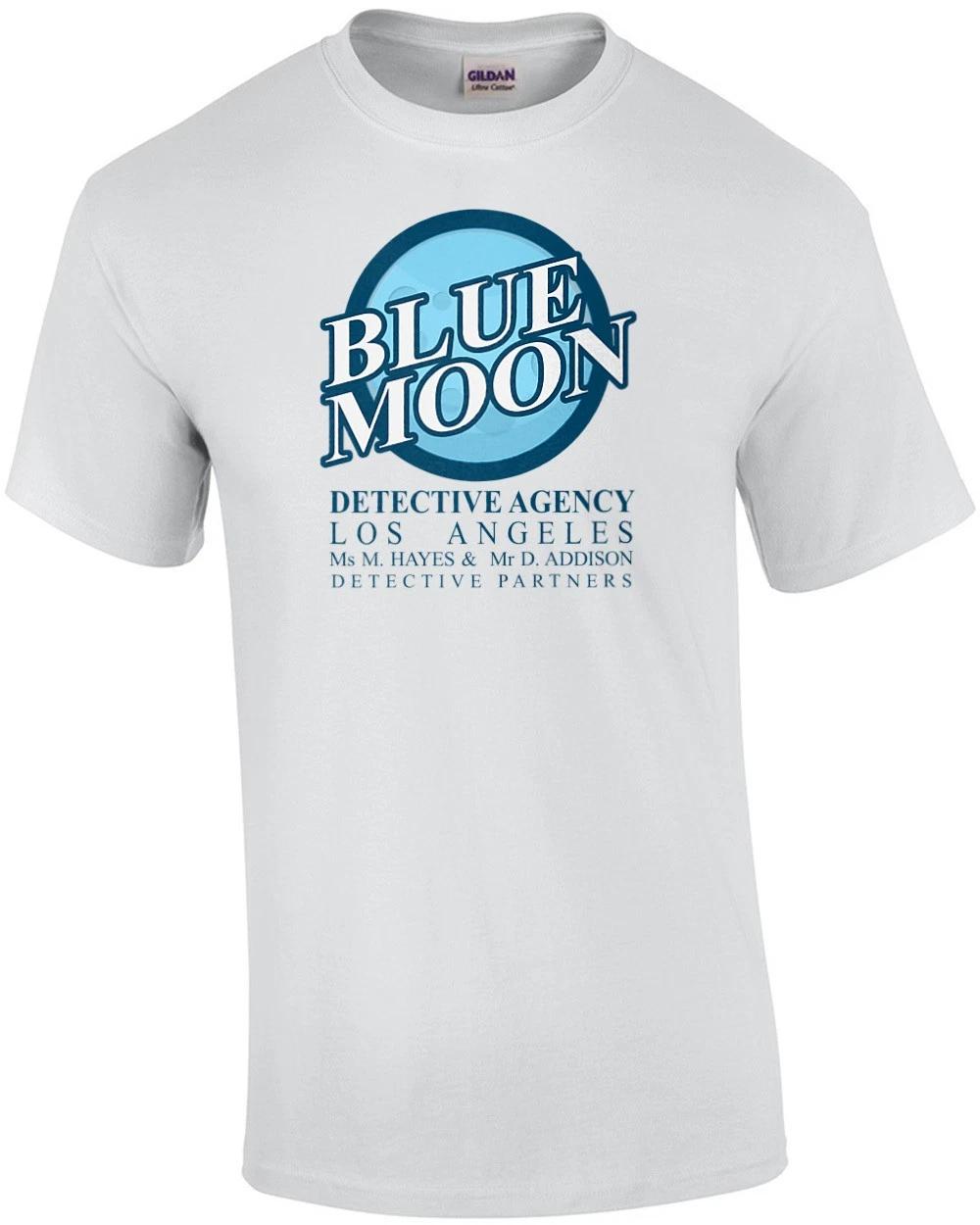 Blue Moon Detective Agency - Moonlighting 80 s T-shirt S