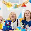 Flower Banner Daisy Happy Birthday Banner Colorful Birthday Party Decor Garland Banner Happy Birthday Banner for Party