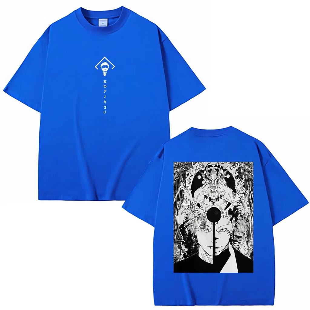 2026 Summer New Anime Jujutsu Kaisen Satoru Gojo T Shirt Men Women Hip Hop Streetwear T-shirt Retro Vintage Graphic Oversized T Shirt