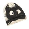 2D Flat Printing Inky Feline Leap Fashion Knit Hat for Adults Adds a Stylish Finishing Touch To Everyday Outfits Perfect for City Walks, Weekends, Or