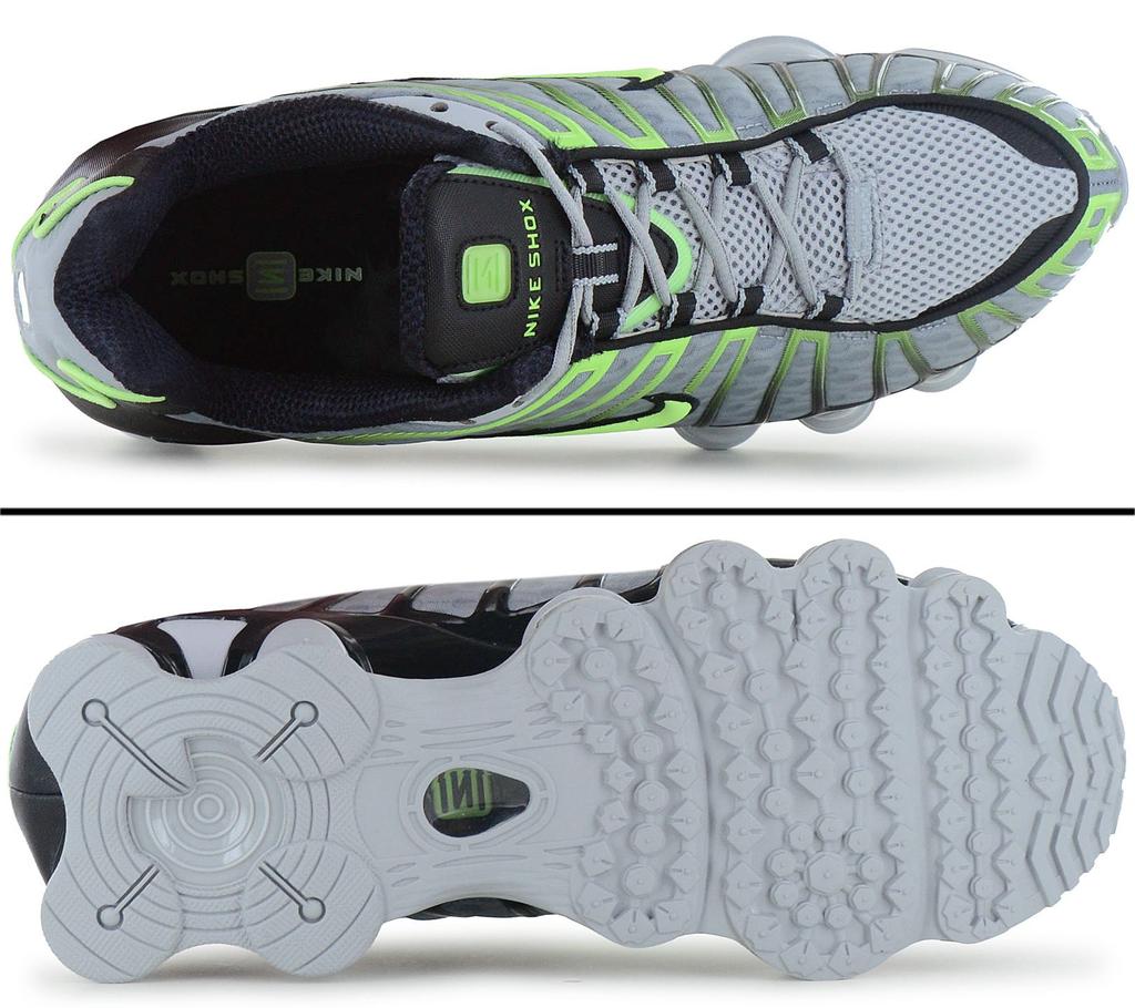 Nike Shox TL - Erkek Spor Ayakkabıları Ayakkabı Gri AV3595-005 ORİJİNAL