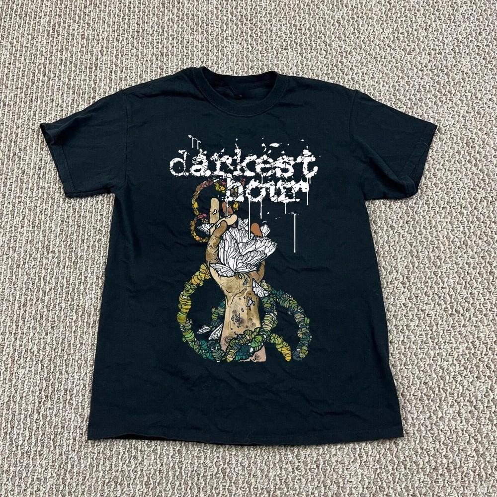 DARKEST HOUR Band Short Sleeve Gift For Fan S to 5XL T-shirt Unisex T-Shirt S
