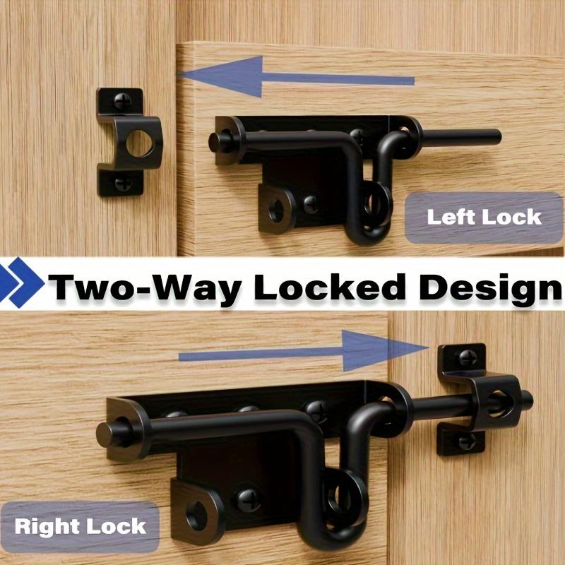 The New Slide Bolt Lock Door Window Catch for Outdoor Doors Sheds Barn Doors Cabinets Heavy Duty Solid Sliding Bolts Latch