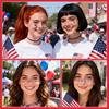 Independence Day Freckles Blush Face Sticker Flag Party Decoration Celebration Flag Tattoo Sticker
