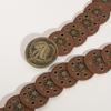 Rust-proof Retro Round Rivet Accessories, Air-eyed Punk Cool and Hot Girl Personality, Heavy Industry Wide Women's Belt