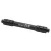 Bike Wheel Fork Axle Thru Axle Adapter Aluminum Alloy Barrel Shaft for Replacement 15x110 To