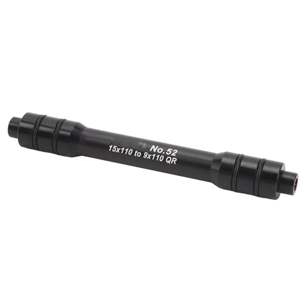 Bike Wheel Fork Axle Thru Axle Adapter Aluminum Alloy Barrel Shaft for Replacement 15x110 To