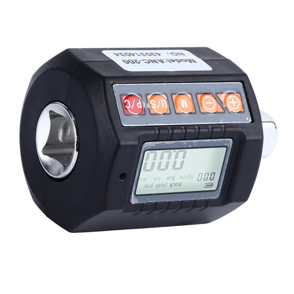 Digitalanzeige Drehmomentmesser Ton Licht Alarm Hohe Genauigkeit Tragbarer Drehmomentschlüssel Adapter für Ho