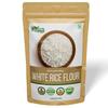 Organic Zing White Rice Flour | Gluten-free White Rice Flour | Preservative-free | Packed and Produced In India - 454 Gm