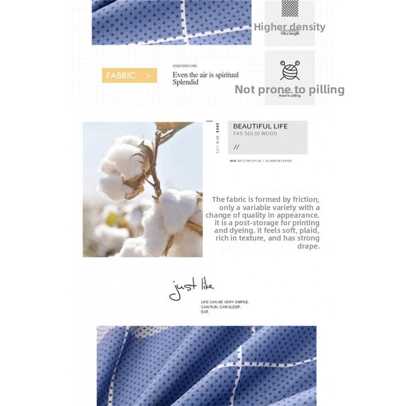 Einzelbettlaken für Studentenwohnheim 1,8 m Männer und Frauen Großes Doppelbettlaken Einzelbett 1,5 m Kissenbezug Kinder Doppelbettwäsche