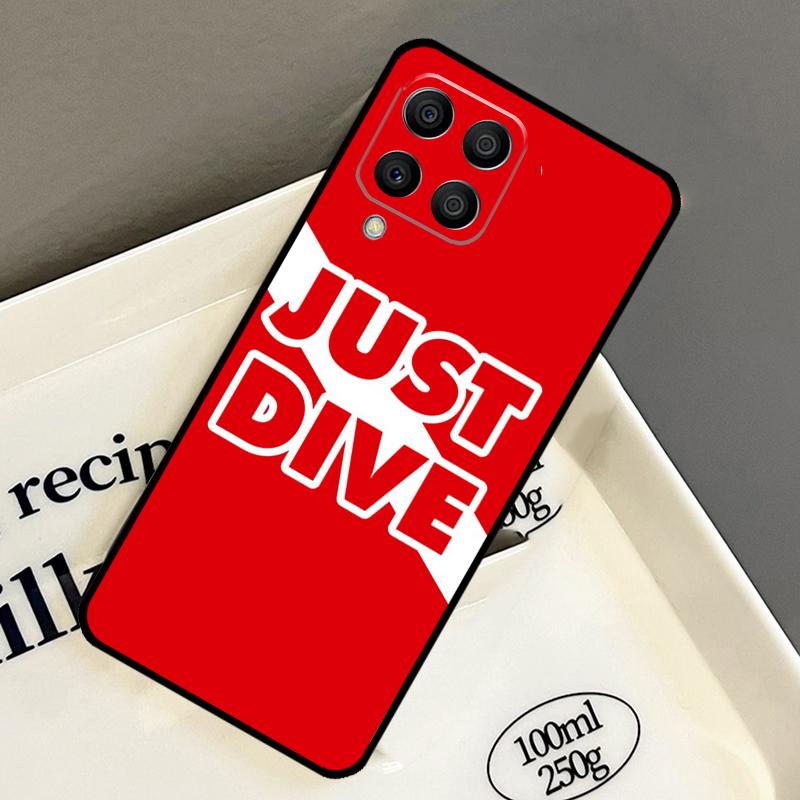 Diver Down Scuba Case For Samsung Galaxy M33 M53 M13 M15 M35 M55 M32 M16 M36 M56 M54 M20 M52 M34 M14 M11 M31